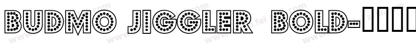 Budmo Jiggler  Bold字体转换